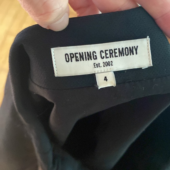 Opening Ceremony Black asymmetrical shorts sz 4 - Picture 5 of 5